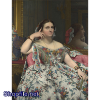 TSD3653 - Tranh sơn dầu nữ hoàng xinh đẹp